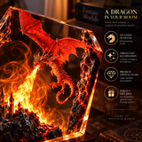 Fire Dragon Halloween Lamp By Lumerry