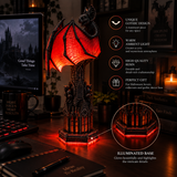 Bat Halloween Lamp By Lumerry