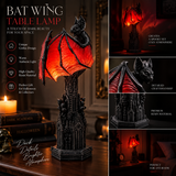 Bat Halloween Lamp By Lumerry